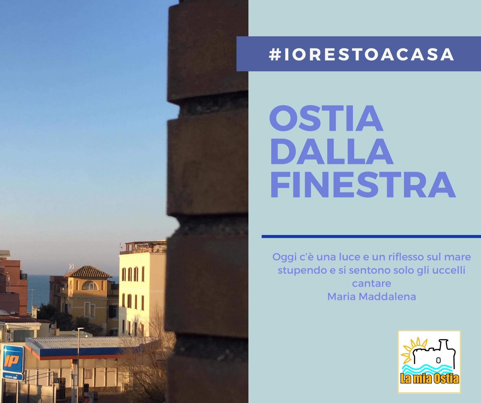 Ostia dalla finestra: mese di marzo